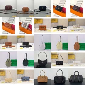 Yves Saint Laurent YSL Fendi fashion bowling retro bag commuter trend messenger bag-2620